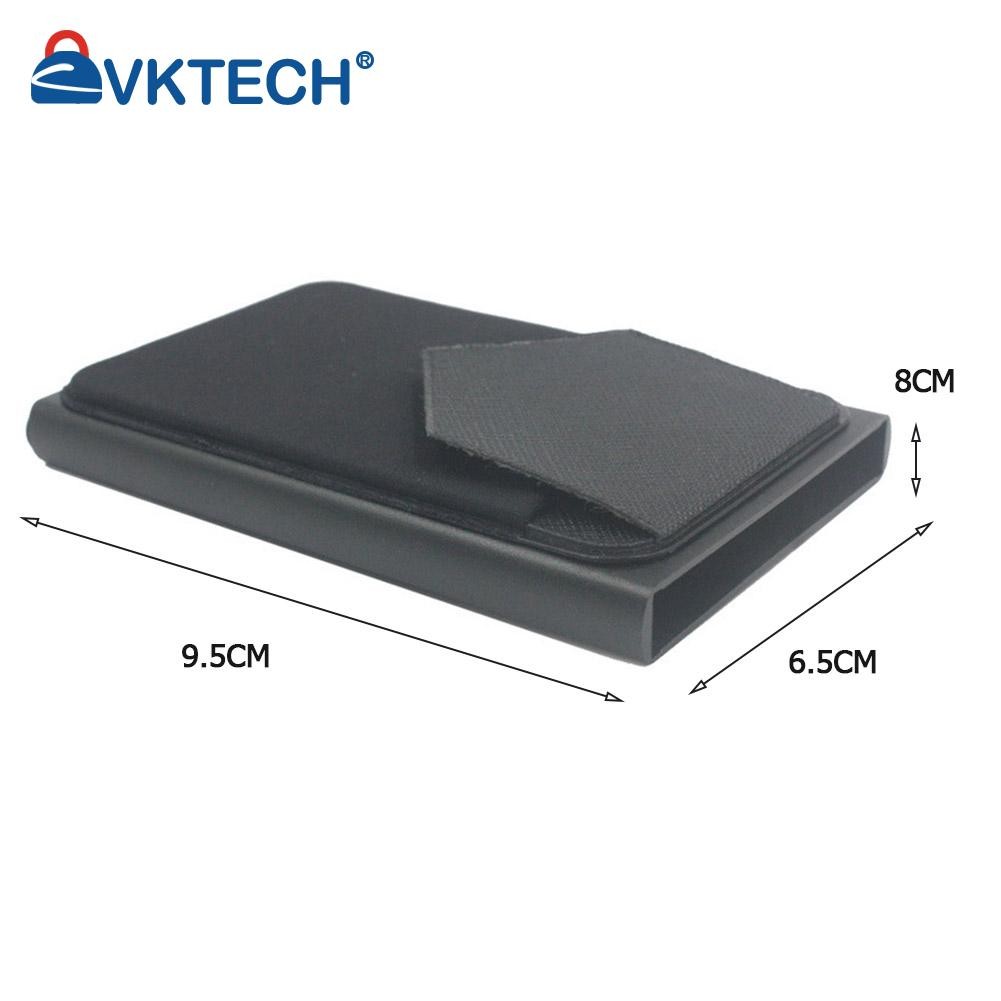 Anti-theft Automatic ID ID Card Holder Small Case Aluminum Protective Bank Credit Card Storage Bag Wallet Purse