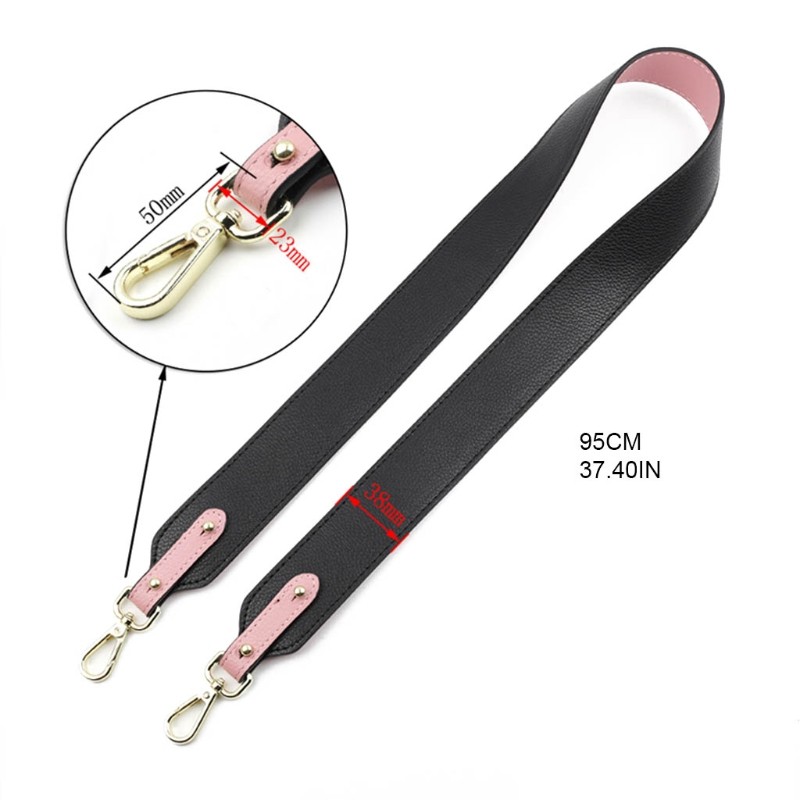 PU Leather Shoulder Strap Adjustable Wide Shoulder Strap DIY Alternative For Handbags Purse Accessories 5 Colors