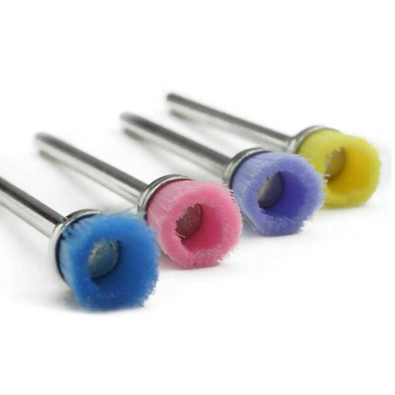 Ceramic Nail Drill Bit Brushes Special Head Clean Brush Head Nail Polishing Brush Ash Dust Brush Nail Art Cleaning Tool TSLM1