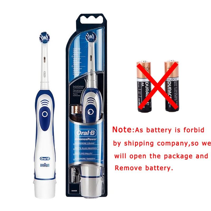 Oral B Electric Toothbrush Rotation Clean Dental Adult Toothbrush DB4010 Electric Toothbrush with 4 Additional Replacement Heads