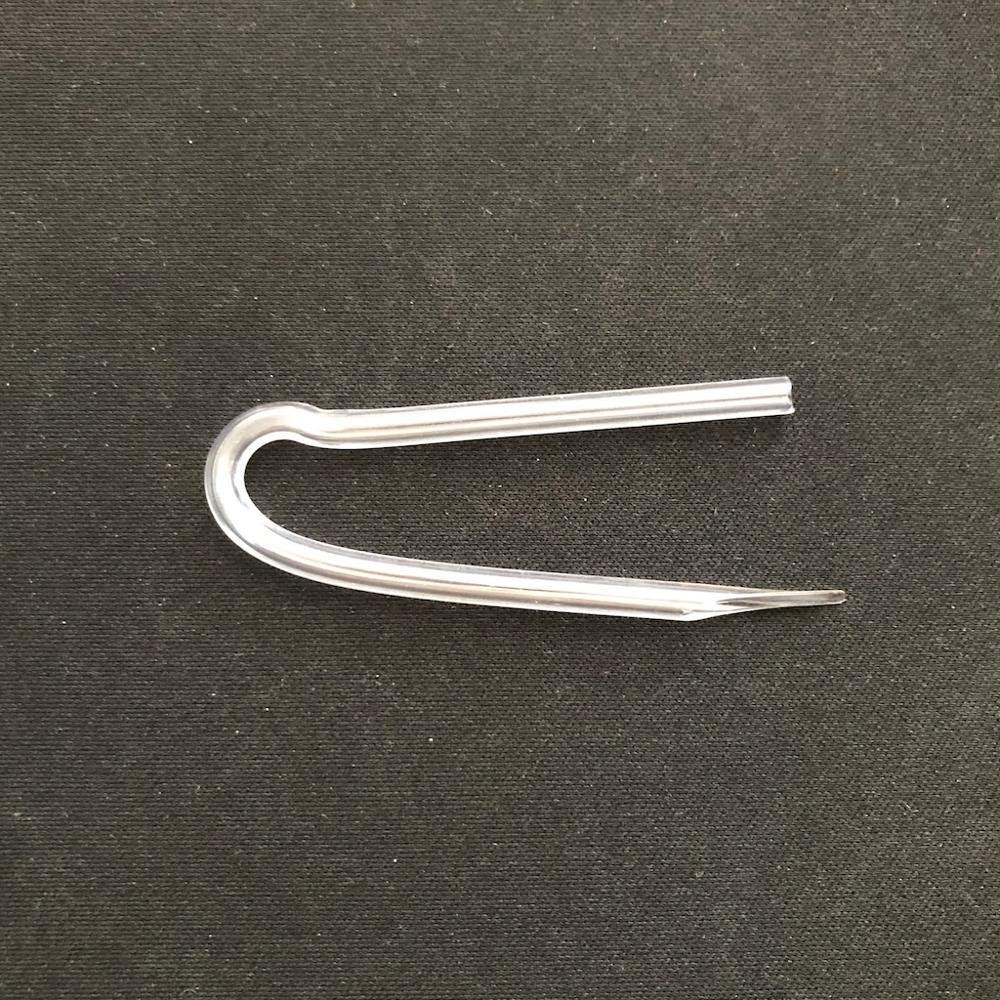 100pcs ForSound Made Preformed BTE Hearing Aid Earmold Tubing Bent Tubing PVC Tube Tubing Choose From 3.6mm 3.3mm 3.1mm OD