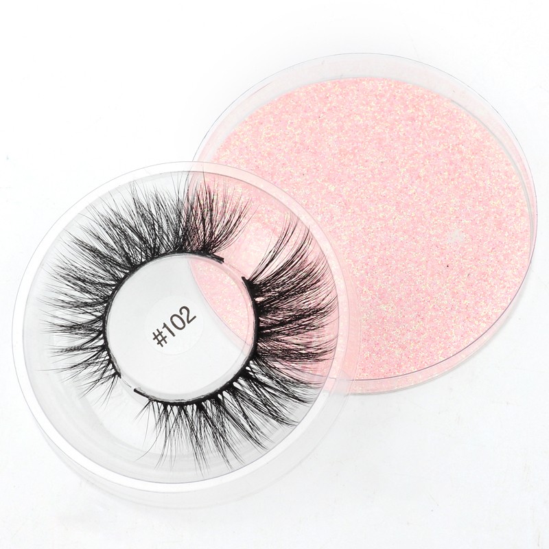 3D False Eyelashes Natural Soft Mink Hair, 4/50/100pcs Set, Wholesale