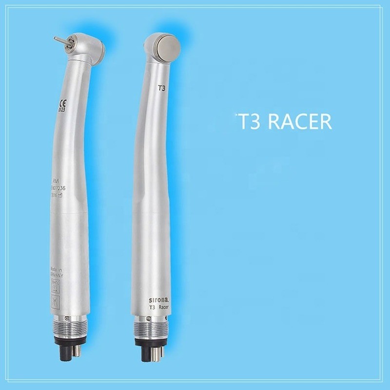 Sirona T3 المتسابق نمط الأسنان عالية السرعة Handpieces الثلاثي المياه القياسية دفع 4 ثقوب 2 ثقوب