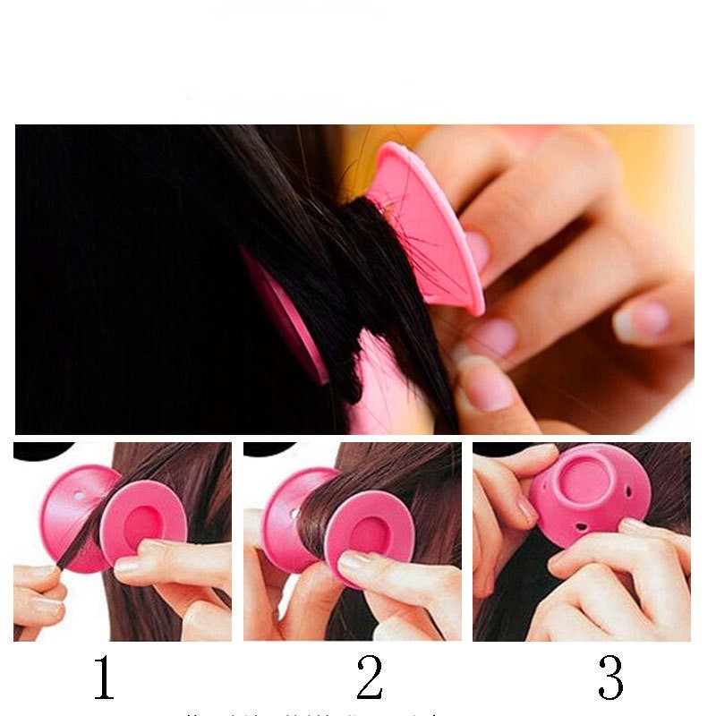 10/20/set Soft Rubber Magic Hair Care Rollers Silicone Hair Curler No Heat No Clip Hair Styling Curling DIY Tool for Hair Curler