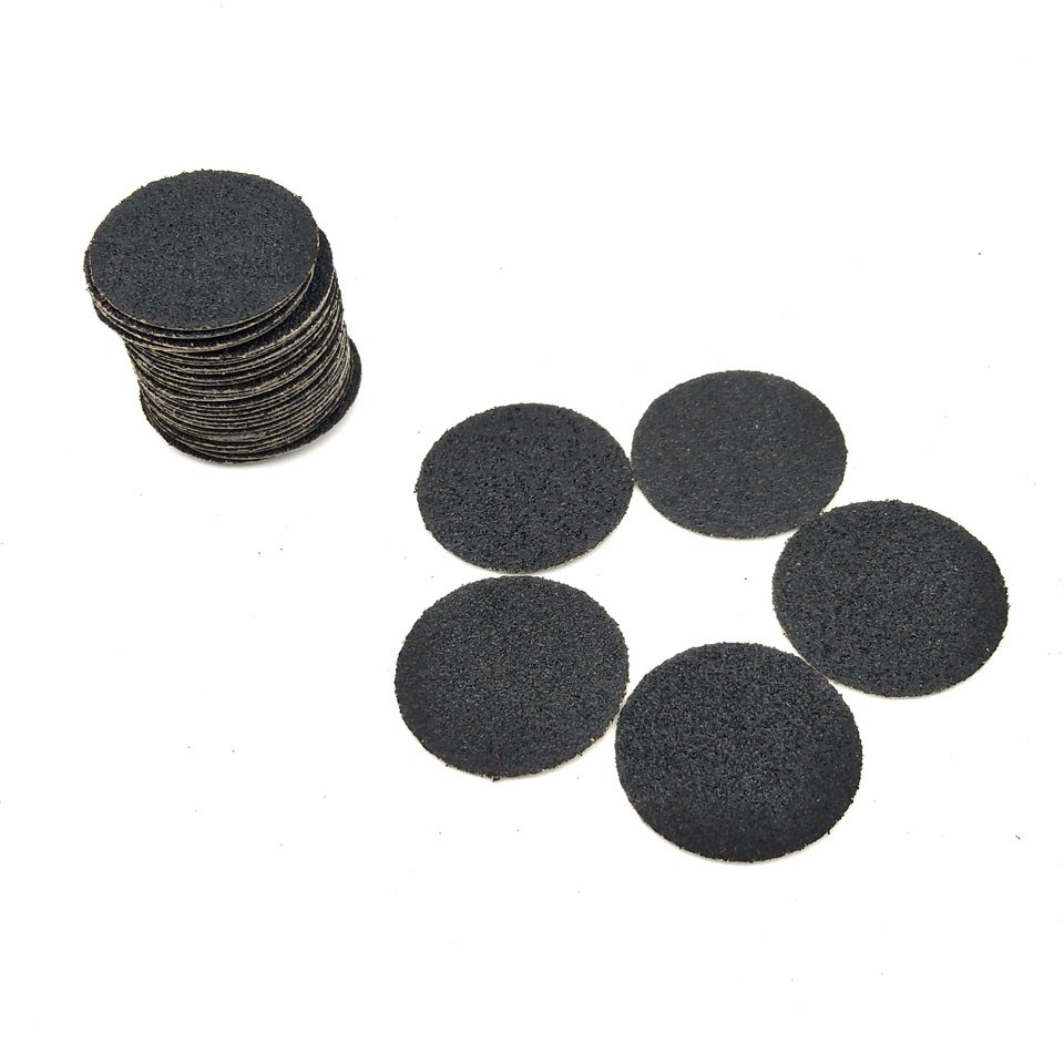 HYTOOS - replaceable sandpaper with 25mm disc, 100pcs, foot salon accessories