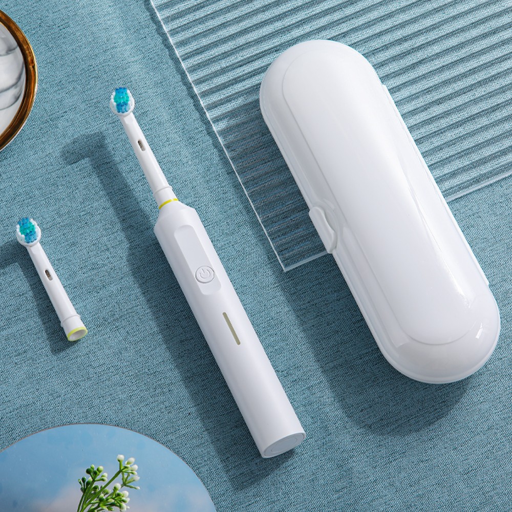 Azdent Sonic Electric Toothbrush 3 Mode Superior USB Charger Clean Toothbrush with Travel Box Replacement Heads for Adults