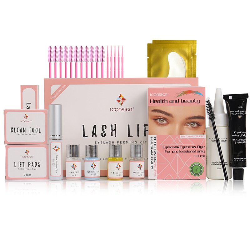 ICONXINE Upgrade Version Lash Lift Kit Lash Lift & Lash Tint Eyebrow Tint Kit Sell Together Eyelashes Perm Eyelash Growth