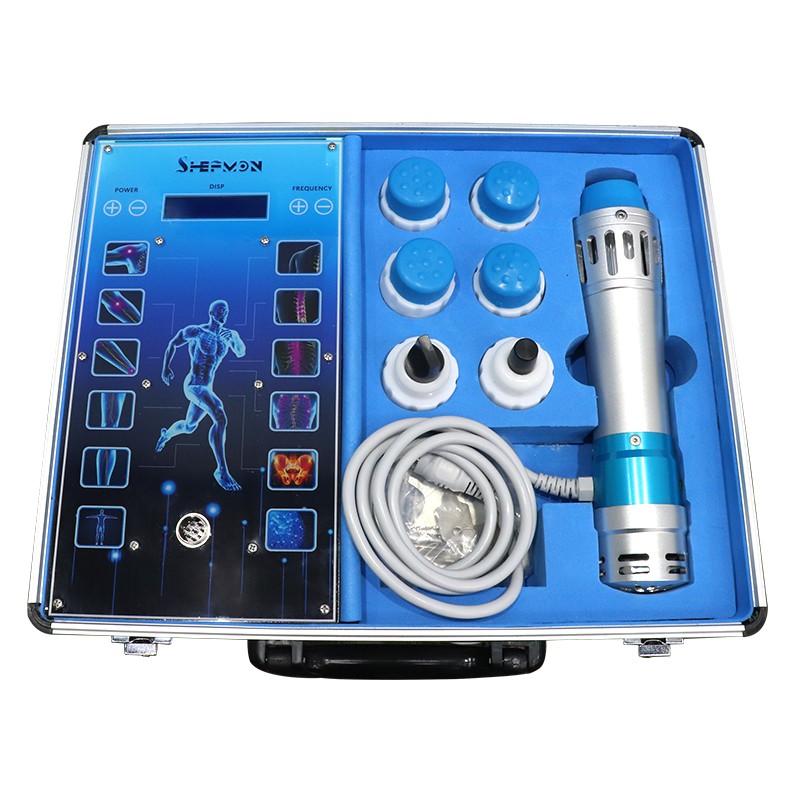 New Touch Screen Shockwave Therapy Device With 7 Heads ED Therapy Pain Relief Lattice Ballistic Shock Wave Physiotherapy Tool