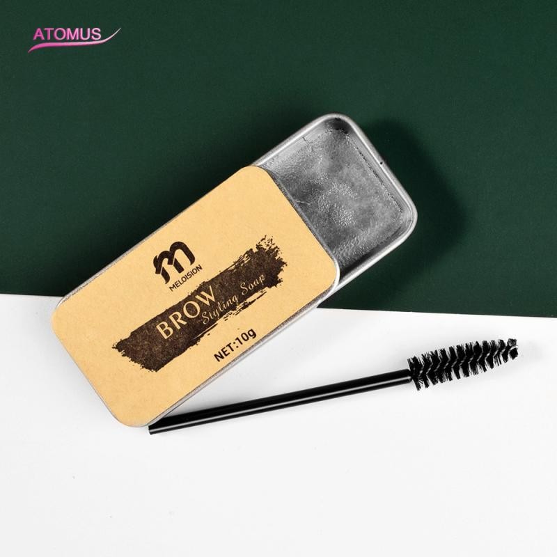 Eyebrow Gel Eyebrow Wax Waterproof Long Lasting 3D Wild Feathers Eyebrow Styling Soap Gel for Eyebrow Makeup Women Cosmetics TSLM1