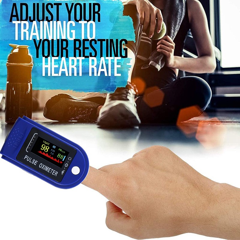 2022 Professional Finger Oximeter TFT Digital Pulse Oximeter SpO2 Blood Oxygen Saturation Meter PR Heart Rate Monitor Oximetro