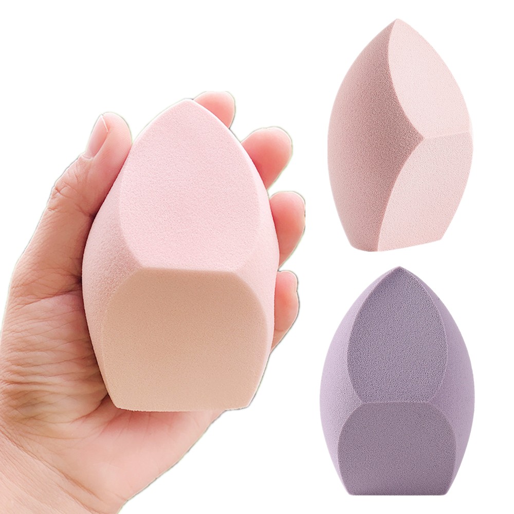 Large Makeup Sponge Foundation Powder Smooth Cosmetic Puff Cut Shape Concealer BB Cream Liquid Face Cosmetic Make Up Blender Tool