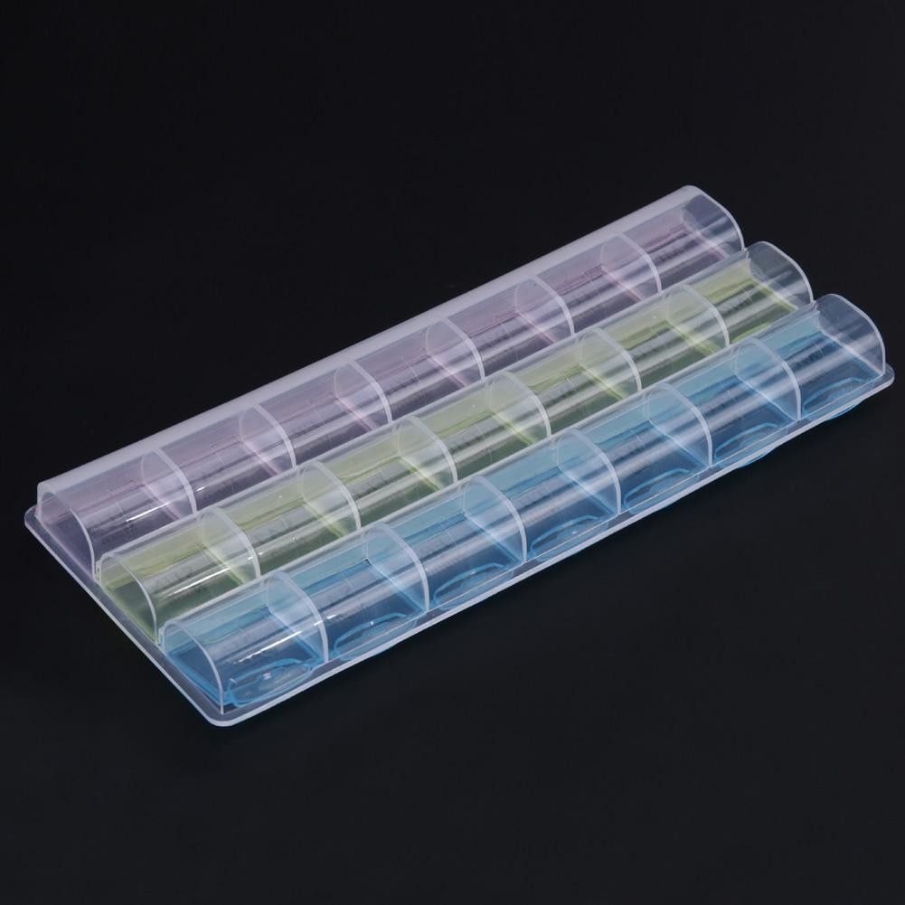 7 Days Weekly Transparent 21 Compartment Cover Panel Tablets Box Holder Medicine Storage Organizer Container Container