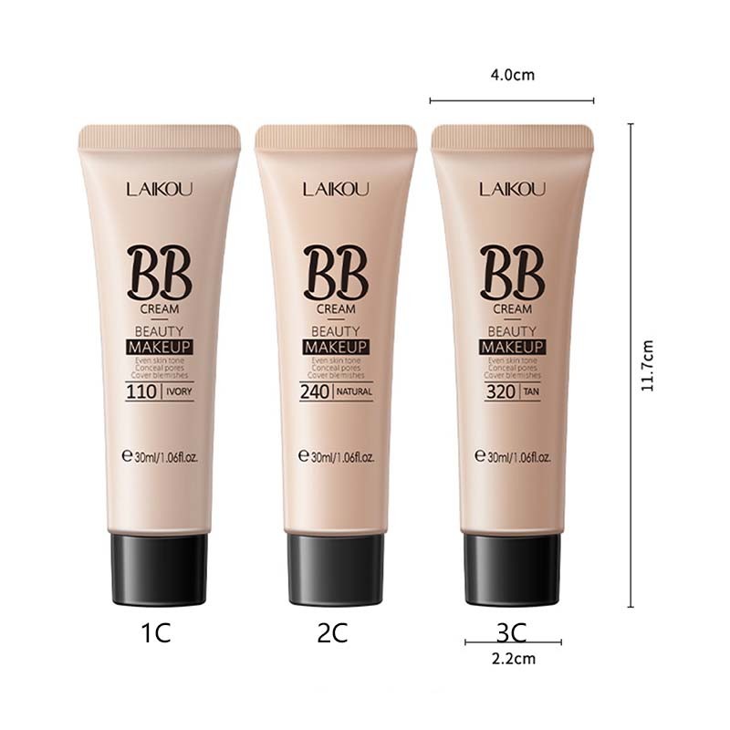 BB Cream 18 Hours Long Lasting Liquid Foundation Waterproof Acne Marks Flawless Natural Base Face Makeup Concealer Concealers