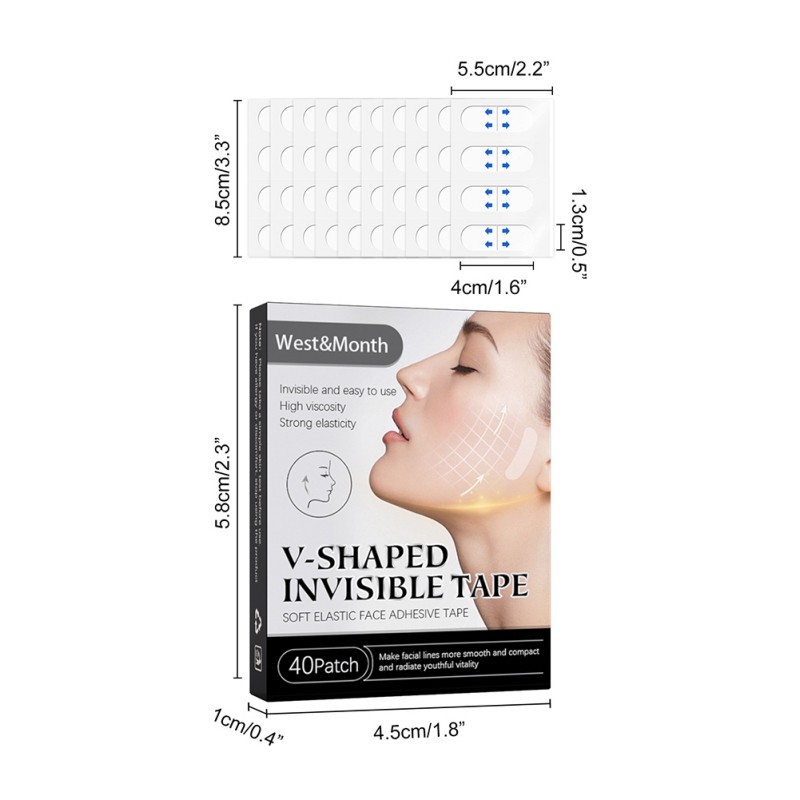 Face Slimming Chin Strap Neck V Shaped Lifting Tape Skin Tightening And Tightening Skin Care Face Mask Lifting Mask