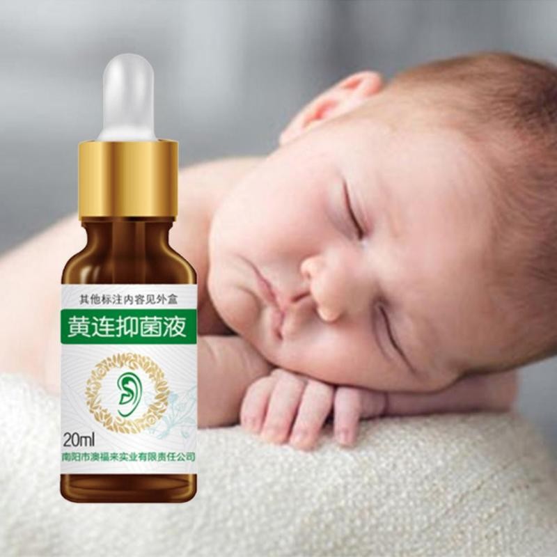 20ml Ear Acute Otitis Drops For Ear Ear Inflammation Deaf Health Care Chinese Herbal Medicine Ear Liquid