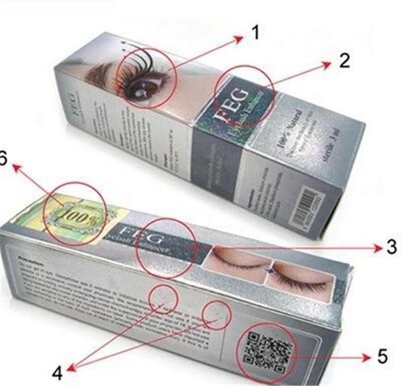 Feg1Pc Eyelash Enhancer Eyelash Serum 7 Days Grow 2-3mm Feg Eyebrow Enhancer Eyebrow Serum Natural Hair Growth Factor