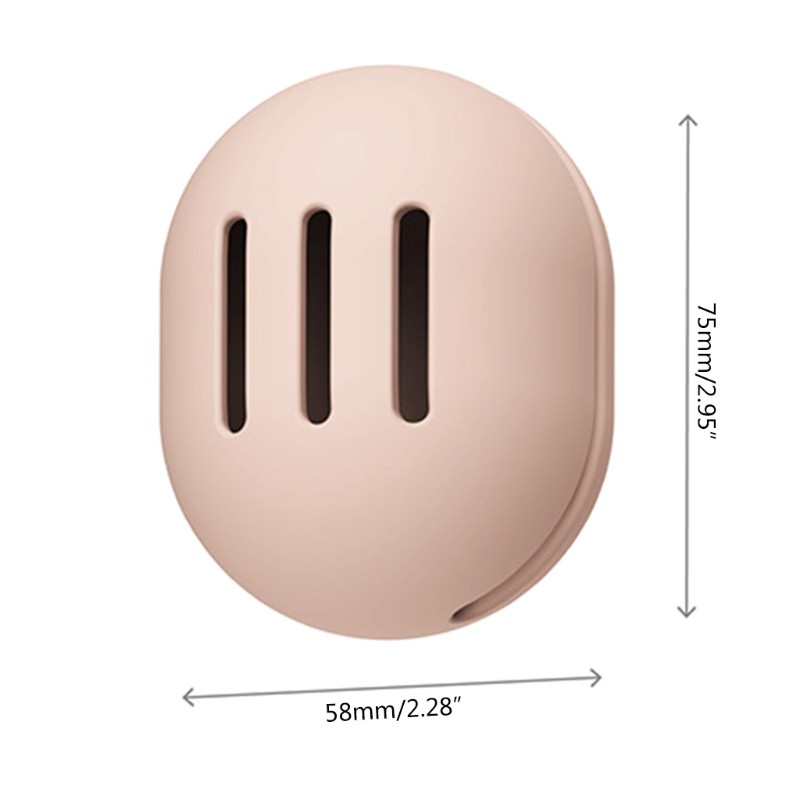 Makeup Sponge Holder Eco-friendly Silicone Double Side Hollow Beauty Make Up Blender Travel Gift for Woman Girls