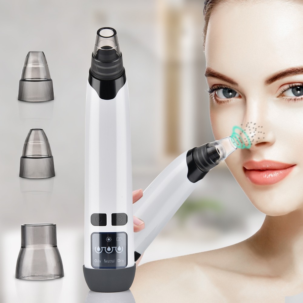 Electric Blackhead Remover Acne Point Vacuum Cleaner USB Set Pore Cleaner Acne Pimple Extraction Tool