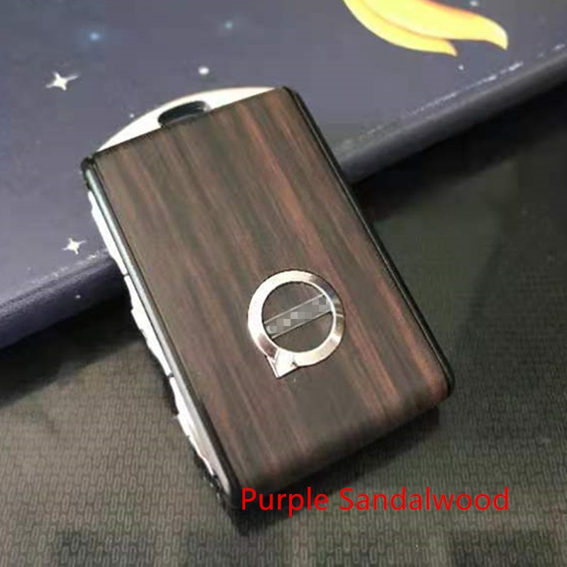 Classic Fashion Wood Grain Car Key Case For Volvo Car Key Cover For Volvo S60 S90 XC40 XC60 XC90 V60 V90 Polestar 1 Polestar 2