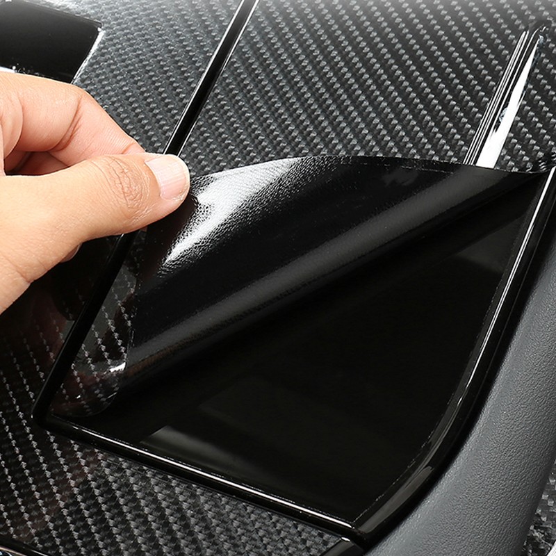 For Haval H6 2021 Car Console Gearbox Dashboard Sticker Strips Carbon Fiber Tape Saloon Garnish Interior Decoration Accessories