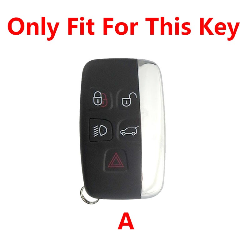 الزنك سبائك مفتاح حالة شل جديد CarKey غطاء مجموعة ل اند روفر رينج روفر سبورت إيفوك Freelander2 ل جاكوار XF XJ XJL XE C-X16