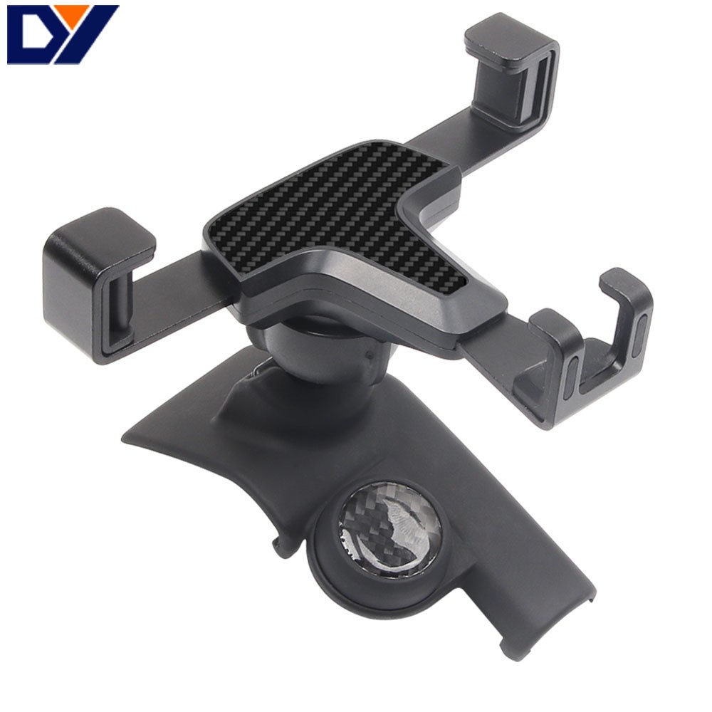 Carbon Grain Detail Car Gravity Air Vent Mobile Phone Holder Stand For Ford F150 Raptor 2015-2020 2019 18 17 16 Accessories