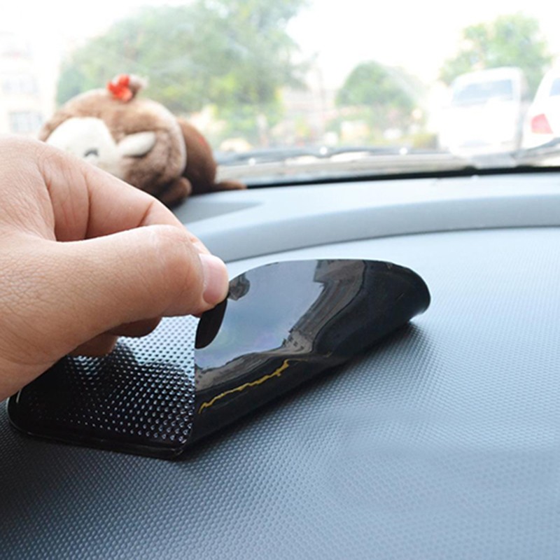 Car Pad Non-Slip Sticky Anti-Slide Phone Holder Mat Anti-Slip Silicone Mat Car Mat Car Interior Accessories