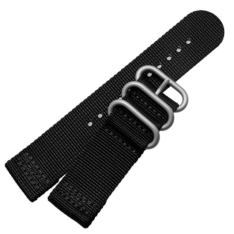 High quality 6 colors NATO watchband 18mm 20mm 22mm 24mm nylon waterproof watch band strap sport stainless steel bracelet buckle