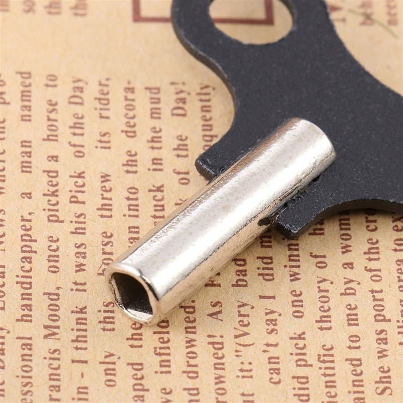 5pcs high quality wood watch key metal watch key wood watch winding tools swiss repair tool black