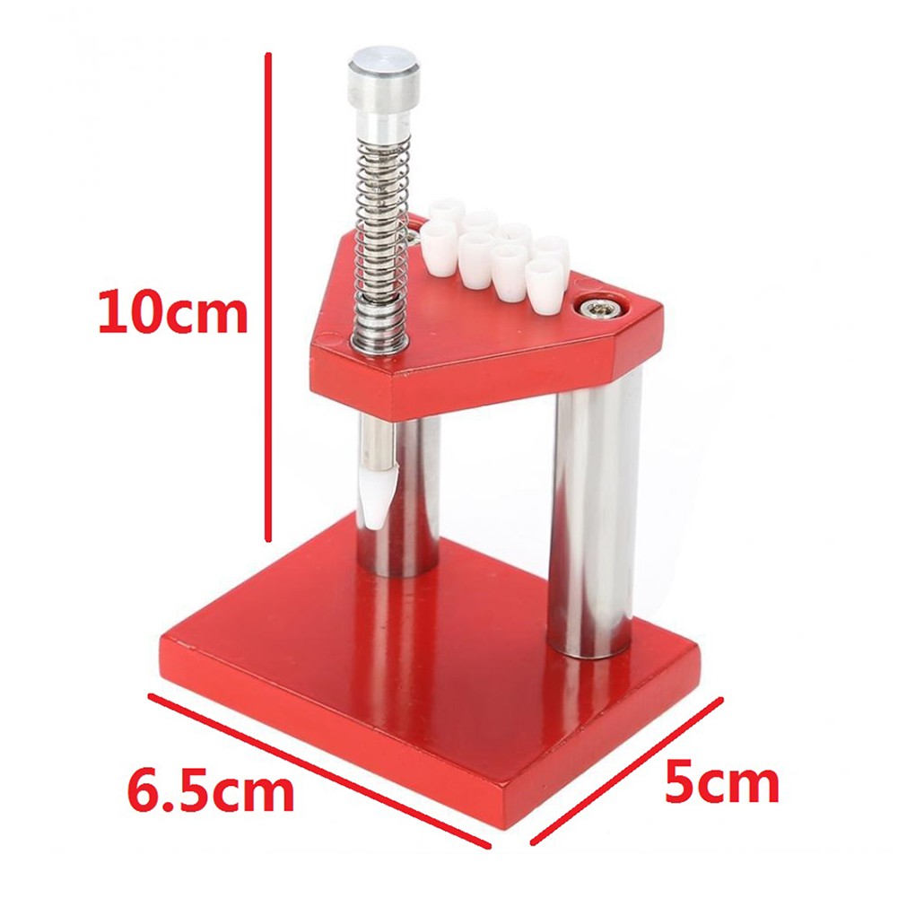 Wristwatch Needle Pressure Remover Portable Wristwatch Piston Puller Precision Parts Watches Repair Fittings Tools Red