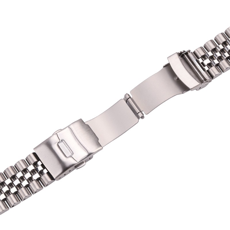 Stainless Steel Watchbands Women Men Bracelet 18mm 20mm 22mm 24mm Silver Straight End Watch Band Strap Watch Accessories