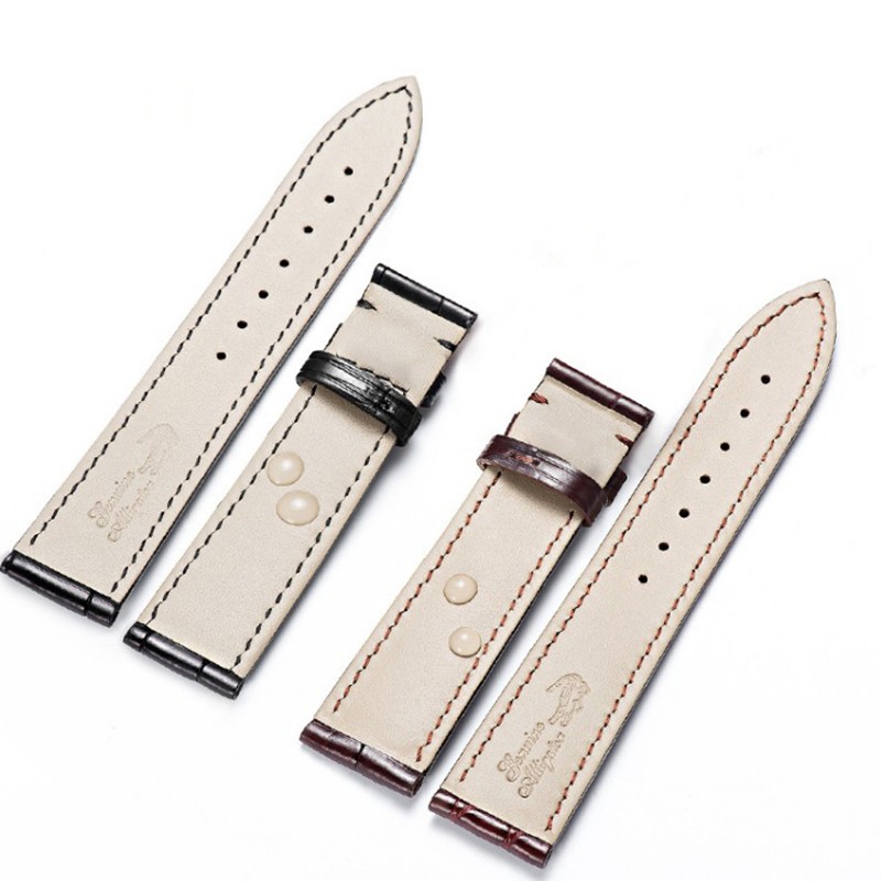 Real Crocodile Watch Strap Genuine Leather Watch Strap for Men or Women Watch Accessories 12 - 24mm