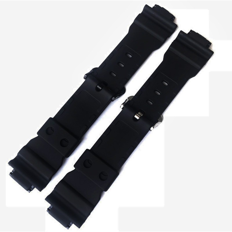 Watch Strap/Bezel for CasioDW-9000 DW9050 DW9052 Resin Bracelet Black Red Word