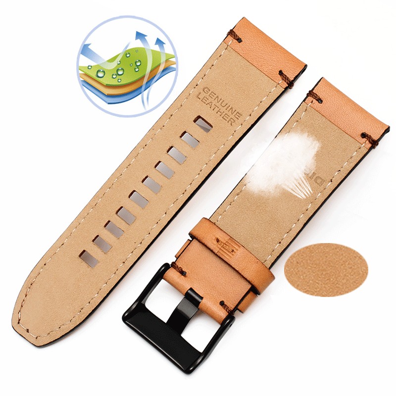 Genuine Leather Watchband for Diesel Watch Strap DZ4476/4482 DZ7408 7406 4318 Strap 22 24 26 28mm Big Size Men Wrist Watch Band