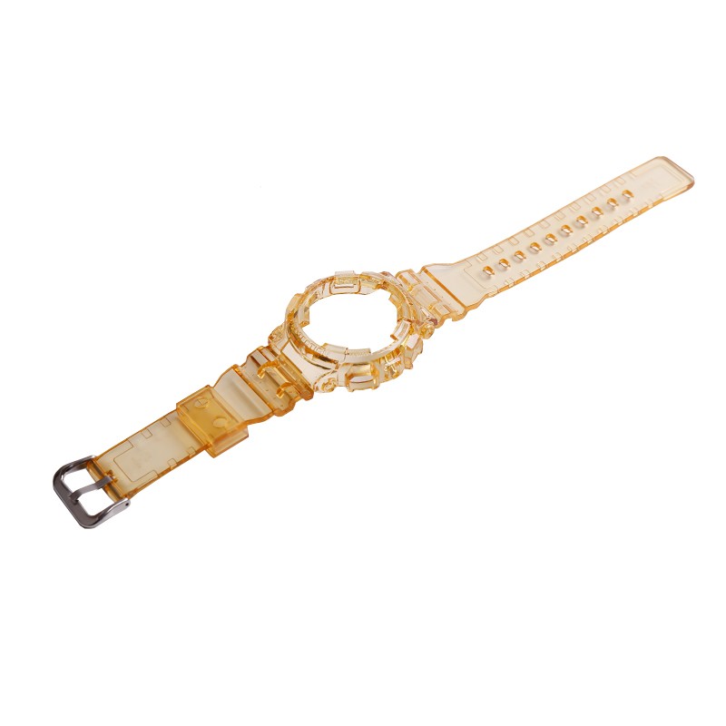 Watch Accessories Replacement for Casio GMA-S110 Ice Tough Transparent Watch Band Strap GMA-S120 GMA-S130 Ladies