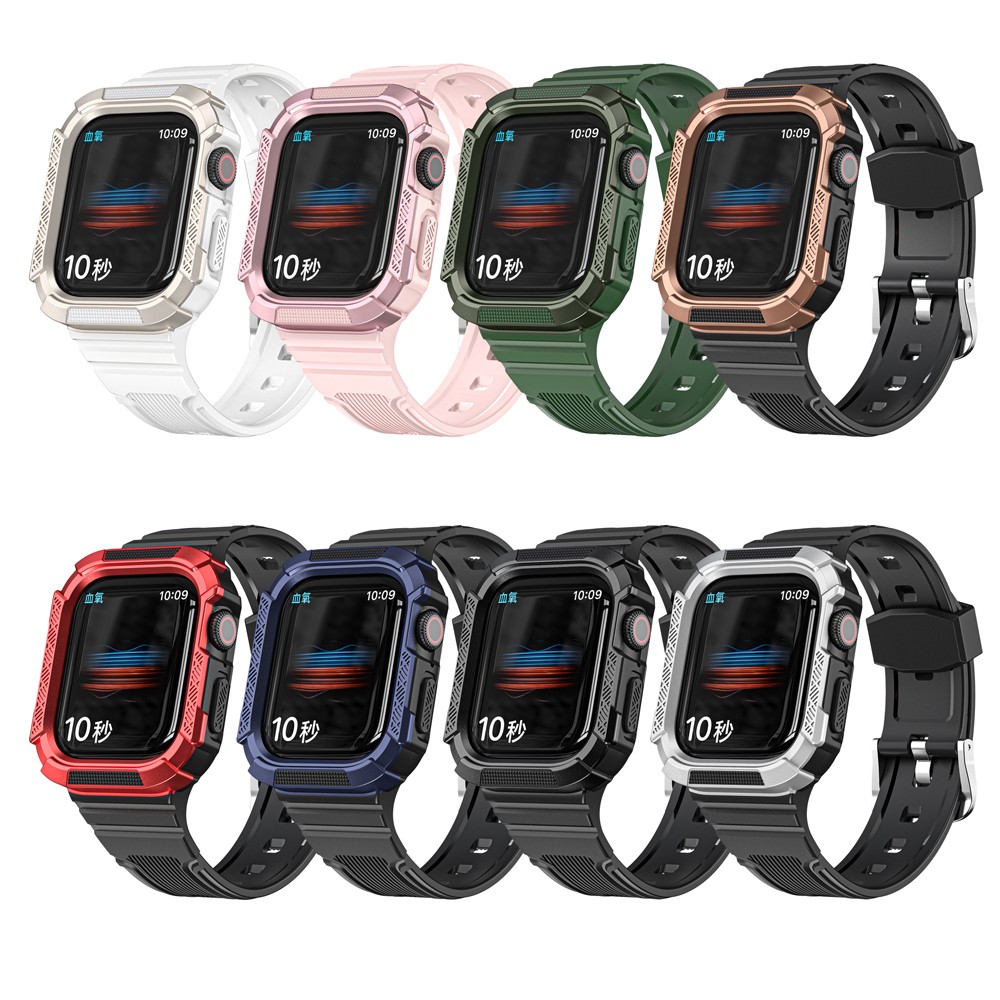 Sport Bracelet for Apple Watch Band SE 7 6 5 45mm 41mm Silicone Wristband 38mm 40mm 42mm 44mm for iWatch Strap Series 4321 Strap