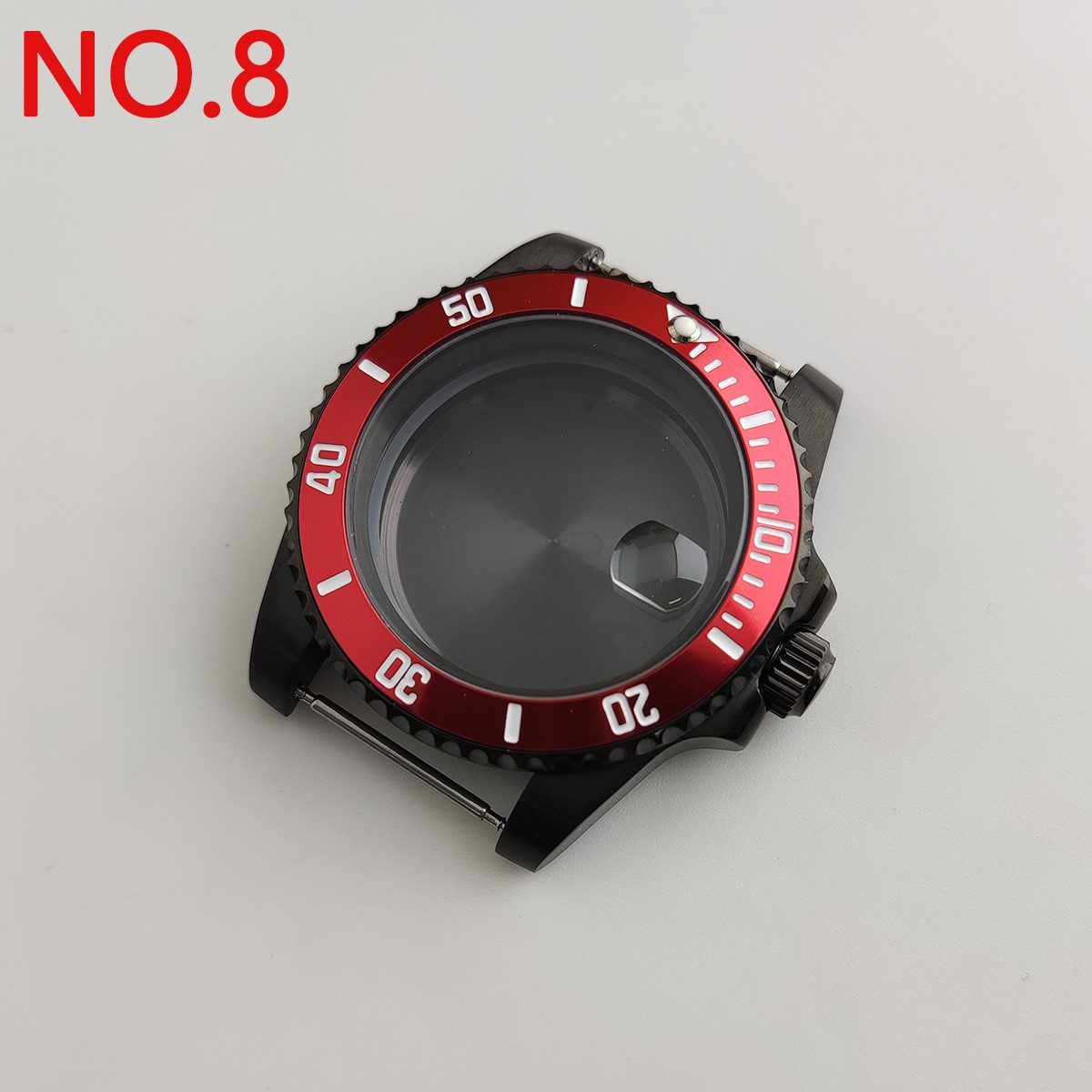 NH35 case 40mm sterile watch case add ceramic bezel fit NH35 movement NH36