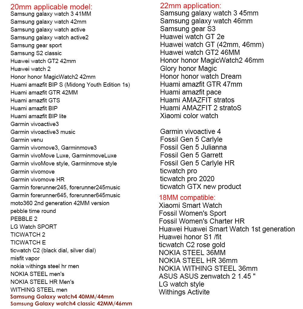 16/18 مللي متر/20 مللي متر/22 مللي متر لسامسونج جير S3 42 46 مللي متر soprt الفرقة ل seiko هواوي gt 2 ل غالاكسي ساعة 4 نشط 40 44 مللي متر المعادن حزام