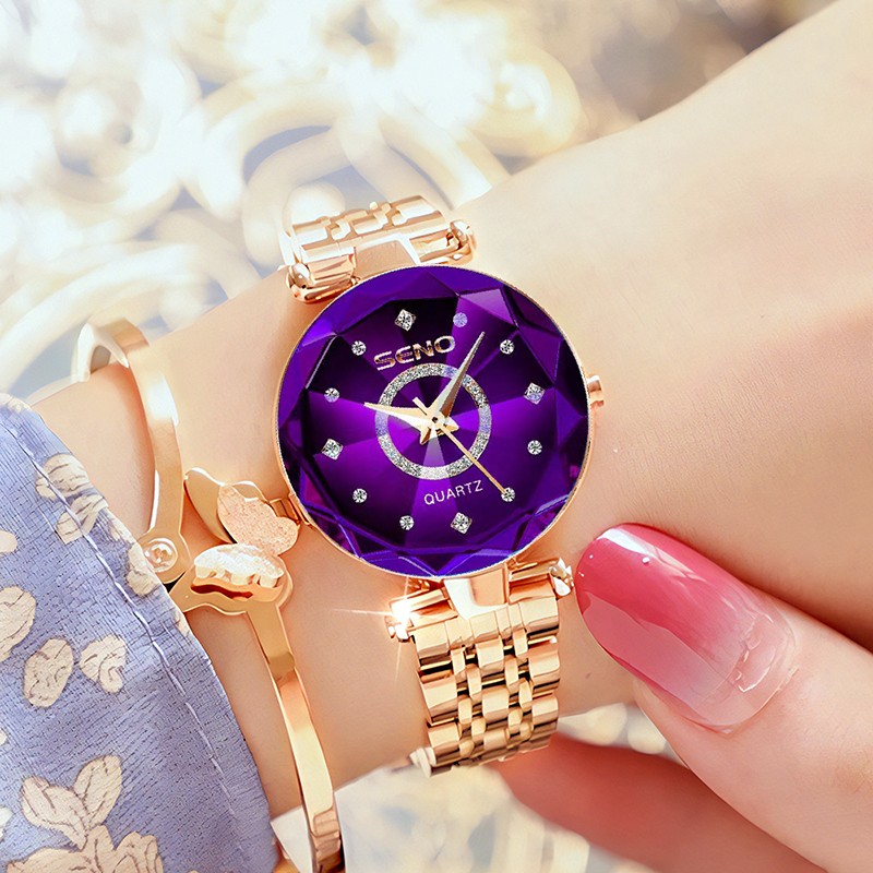 2022 Luxury Brand Diamond Women Watch Rhinestone Stylish Ladies Gold Watches Wrist Watch Women Watch Female XFCS