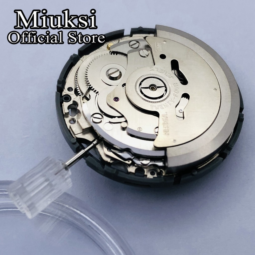 Brand New Original NH36 English Date Week Automatic 3Oclock Crown Clock 3.8 Hour Crown Mechanical Movement Replacement Parts