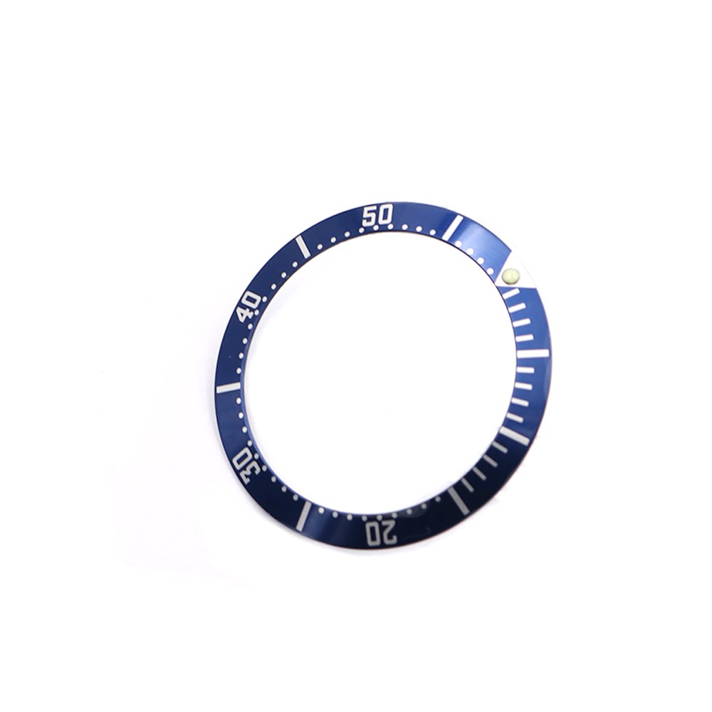 CARLYWET Writing clock frame, dark blue aluminium, white 2220