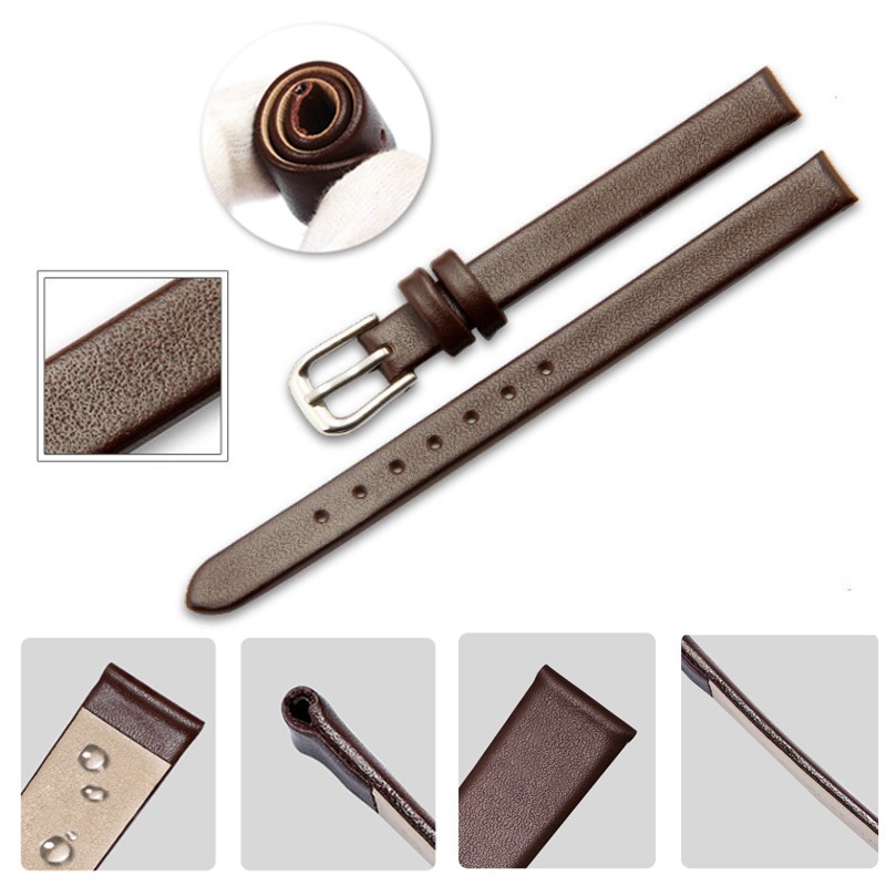 Genuine Leather Watch Band 18*14mm For casio LTP-2069L-4A Watch Strap Port Replacement Women Bracelet Cowhide Accessories Wristband