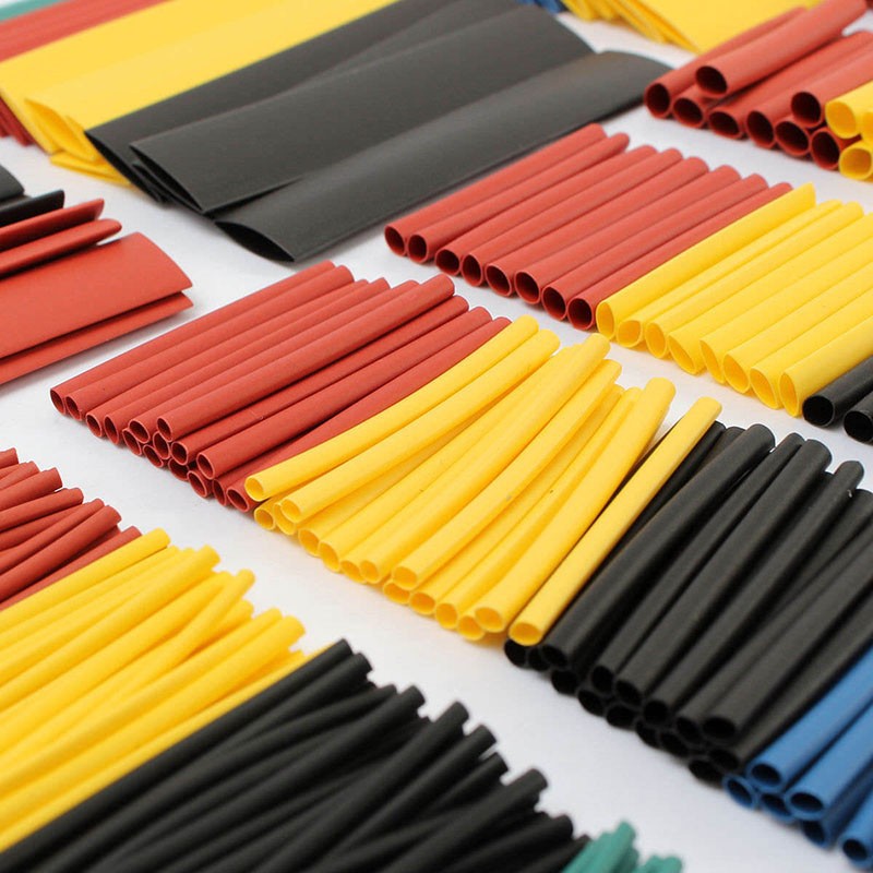 328pcs Heat Shrink Insulation Shrink Tubing Assortment Polycarbonate Electronic Wire Cable Sleeve Kit Heat Shrink Tubing