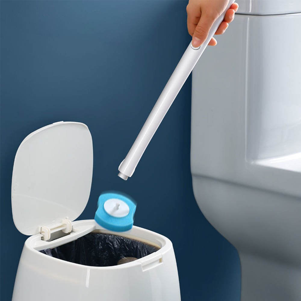 Toilet brush disposable toilet brush modern sanitary toilet brush bathroom accessories long handle bathroom cleaning tool