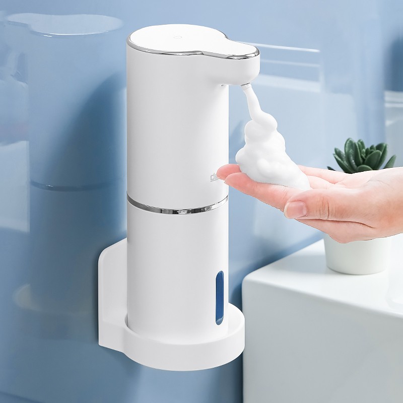 Automatic Foaming Soap Dispenser Bathroom Smart Hand Washer With USB Charging White High Quality ABS Material