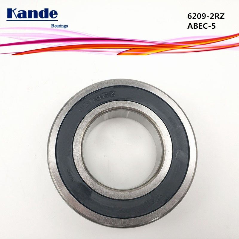 Kande 6210RS 1pc ABEC-5 6210 2RS Single Row Deep Groove Ball Bearing 50x90x20mm High Quality 6210RZ