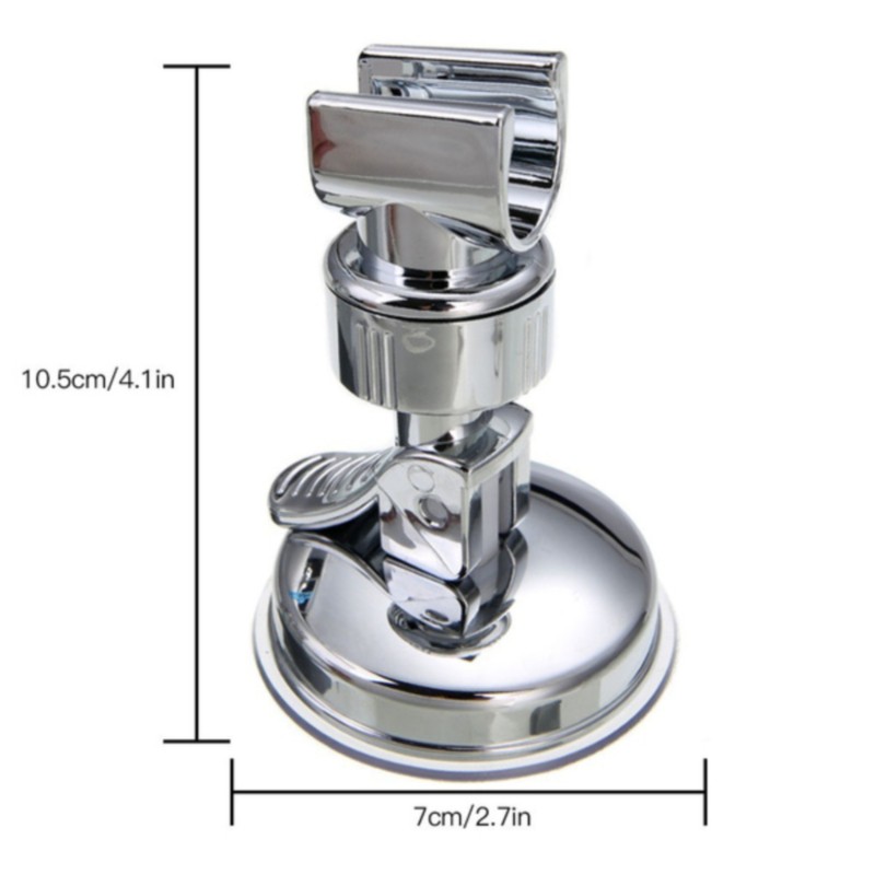 الحمام قوس حامل لاصق دش رئيس حامل قاعدة ثابتة العالمي ABS قوس اكسسوارات الحمام