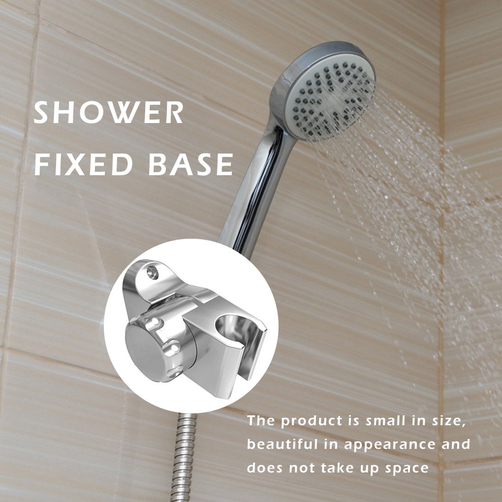 Bathroom Shower Holder 30 Degree Adjustable Shower Head Holder Wall Mounted Handheld Shower Bracket for Home Bathroom Accessories