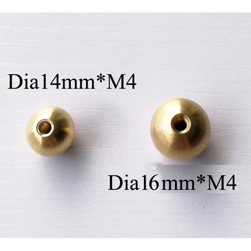 10pcs/lot M3/M4/M5/M6/M10 brass female ball head copper inner teeth ball nut, light cap nut cap, lighting accessories