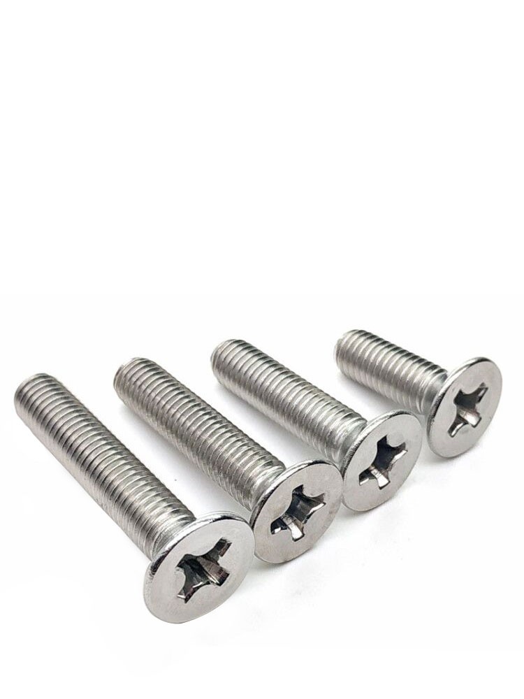 M1.2 screw 50pcs 304 stainless steel philips flat countersunk head bolt 1.2mm grub screws for laptop repair